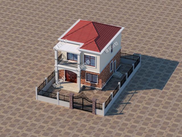 三款小戶型農(nóng)村二層別墅，三種不同建筑風格，最低主體造價18萬。