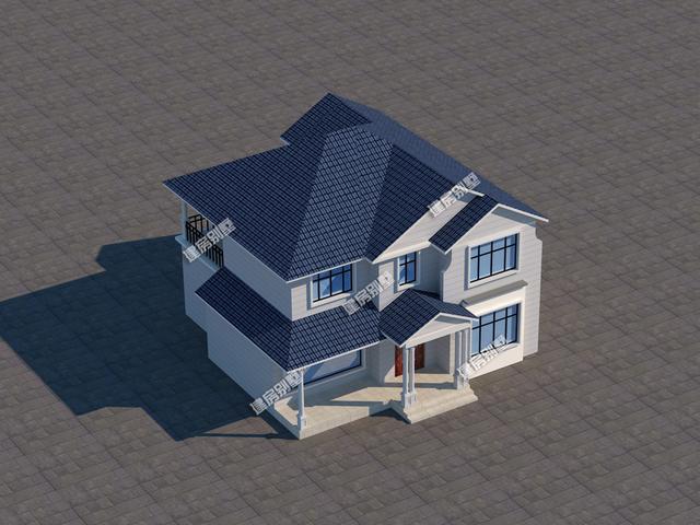 三款小戶型農(nóng)村二層別墅，三種不同建筑風格，最低主體造價18萬。