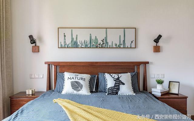 三室兩廳簡(jiǎn)歐風(fēng)裝修，老婆花6萬(wàn)半包給裝修公司，最后效果超贊，很溫馨。