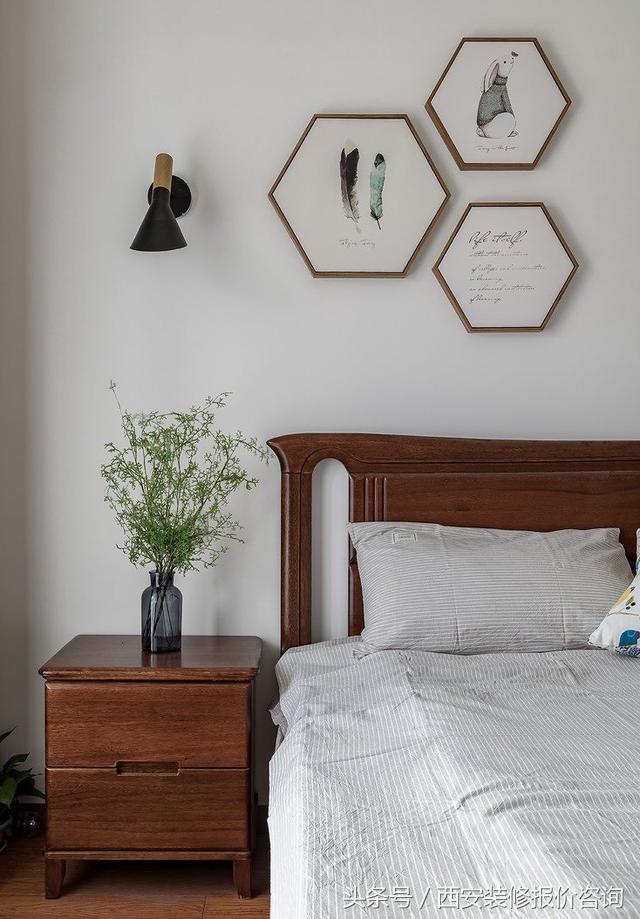 三室兩廳簡(jiǎn)歐風(fēng)裝修，老婆花6萬(wàn)半包給裝修公司，最后效果超贊，很溫馨。