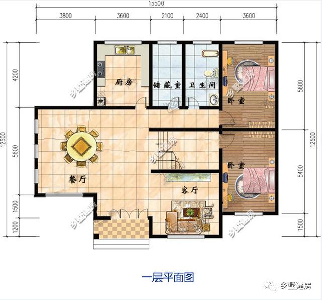 兩款農(nóng)村二層自建房，精致、漂亮，布局合理，造價才30萬，心動不如行動！