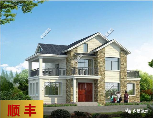 兩款農(nóng)村二層自建房，精致、漂亮，布局合理，造價才30萬，心動不如行動！