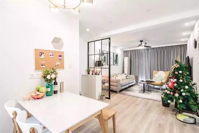 100平日式和北歐風結(jié)合的裝修風格，裝修效果超出你的想象。