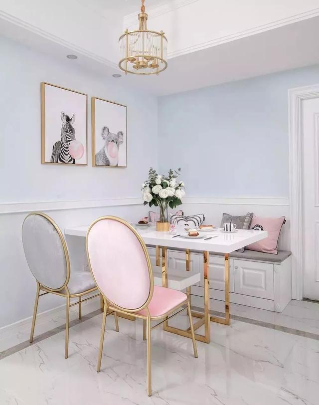 99㎡清新優(yōu)雅的法式風(fēng)裝修，同時又充滿著滿滿的少女心！