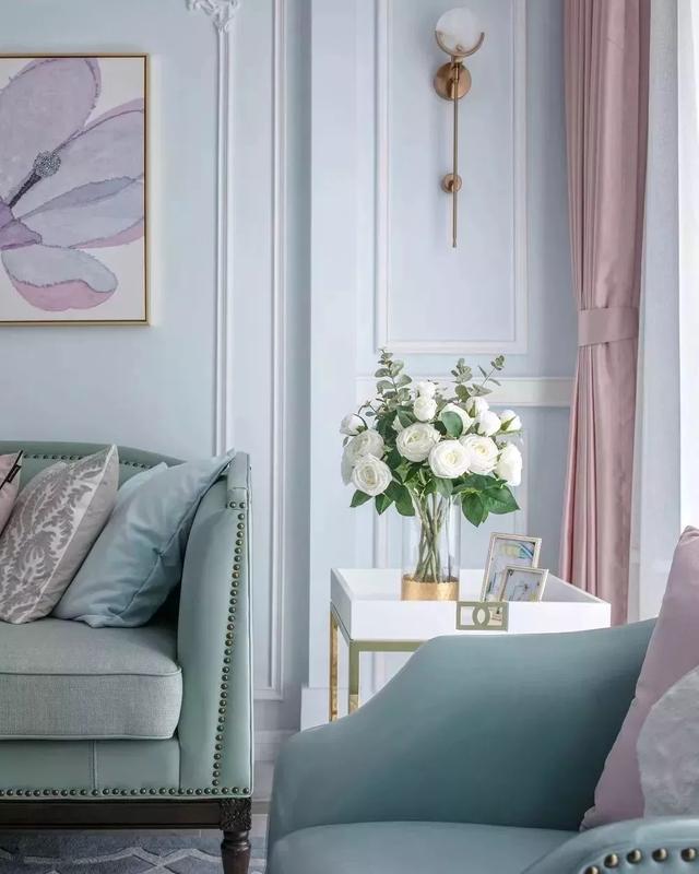 99㎡清新優(yōu)雅的法式風(fēng)裝修，同時又充滿著滿滿的少女心！