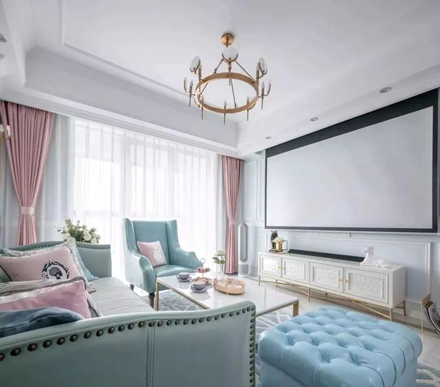 99㎡清新優(yōu)雅的法式風(fēng)裝修，同時又充滿著滿滿的少女心！