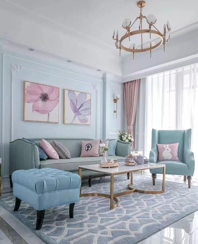 99㎡清新優(yōu)雅的法式風(fēng)裝修，同時又充滿著滿滿的少女心！