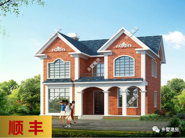 12米x10米，兩棟二層別墅設(shè)計(jì)圖，經(jīng)濟(jì)實(shí)用又漂亮。