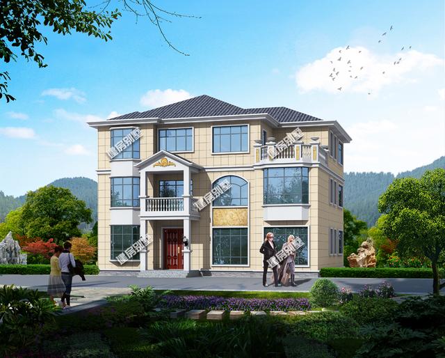 15x13.45的三層農(nóng)村自建房，涵養(yǎng)與大方兼顧，建起來(lái)了那一定是萬(wàn)眾矚目！