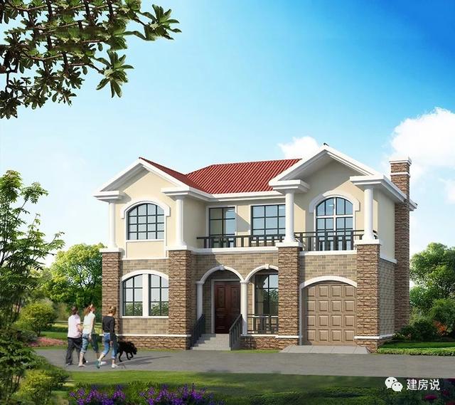 兩款100平農(nóng)村自建房別墅設(shè)計(jì)圖，建房可以做個(gè)參考