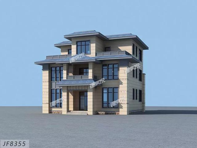 這3款別墅設(shè)計(jì)圖，每一款造價(jià)都特別劃算，也非常適合農(nóng)村建造