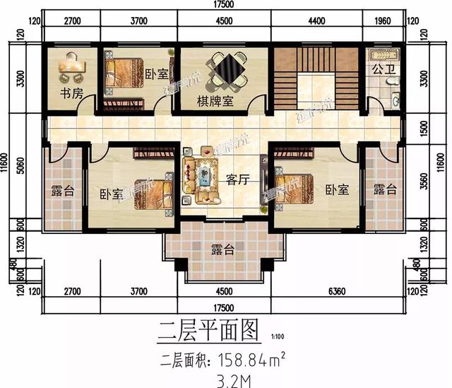 這3款別墅設(shè)計(jì)圖，每一款造價(jià)都特別劃算，也非常適合農(nóng)村建造