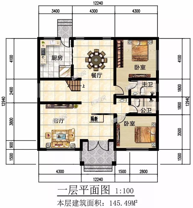 這3款別墅設(shè)計(jì)圖，每一款造價(jià)都特別劃算，也非常適合農(nóng)村建造