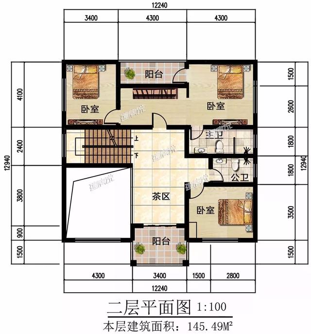 這3款別墅設(shè)計(jì)圖，每一款造價(jià)都特別劃算，也非常適合農(nóng)村建造
