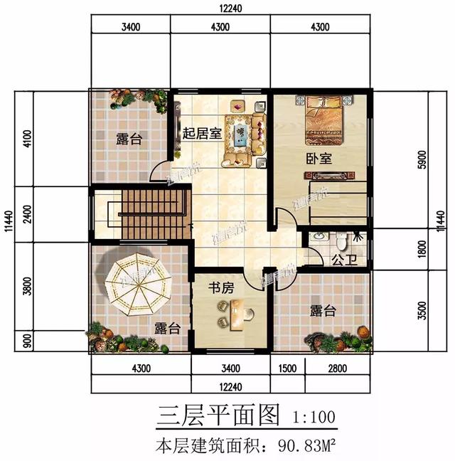 這3款別墅設(shè)計(jì)圖，每一款造價(jià)都特別劃算，也非常適合農(nóng)村建造