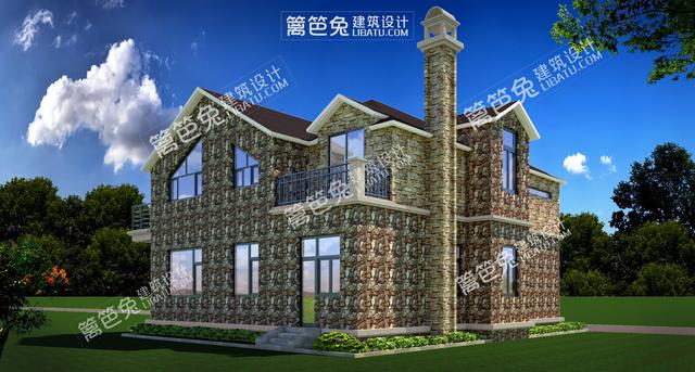 10.8米X13米兩層別墅設(shè)計(jì)圖，實(shí)用且美觀大氣，北方再適合不過的戶型