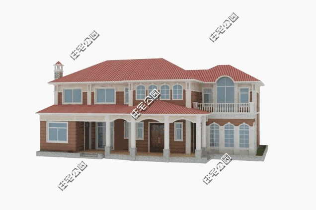 二層自建房設(shè)計圖，帶裝修效果，優(yōu)雅大氣，實乃鄉(xiāng)村別墅的典范之作