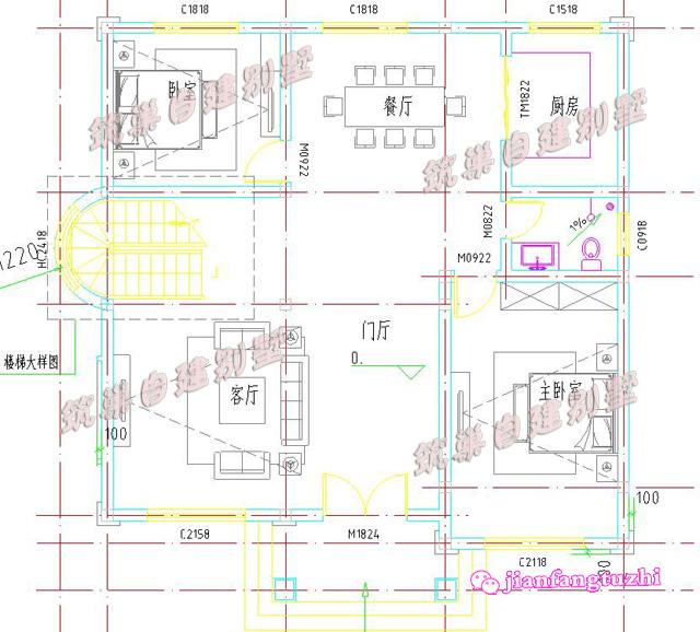 分享3款三層農(nóng)村自建別墅設(shè)計(jì)圖紙，外觀造型簡約，造價(jià)經(jīng)濟(jì)，施工簡單