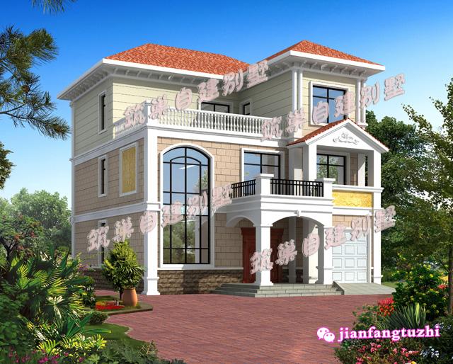 分享3款三層農(nóng)村自建別墅設(shè)計(jì)圖紙，外觀造型簡約，造價(jià)經(jīng)濟(jì)，施工簡單