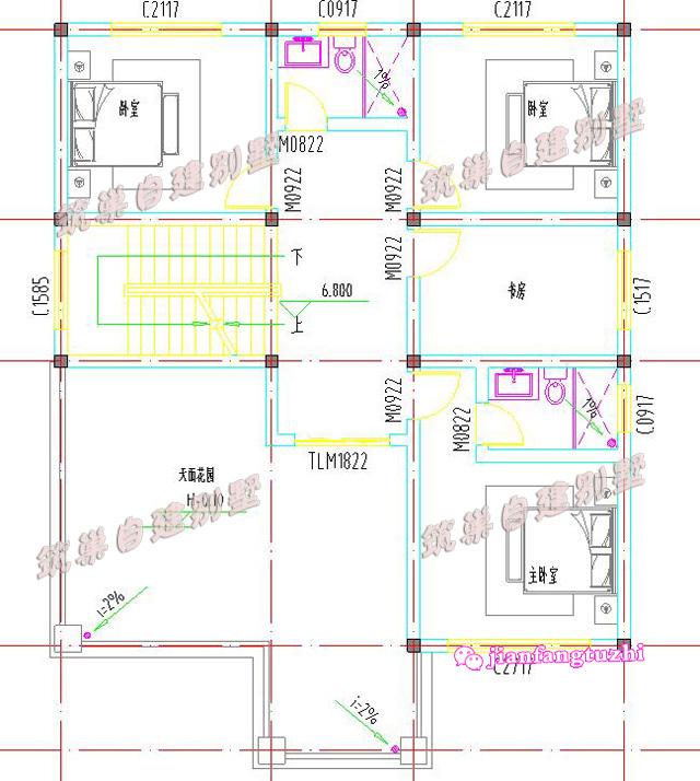 分享3款三層農(nóng)村自建別墅設(shè)計(jì)圖紙，外觀造型簡約，造價(jià)經(jīng)濟(jì)，施工簡單