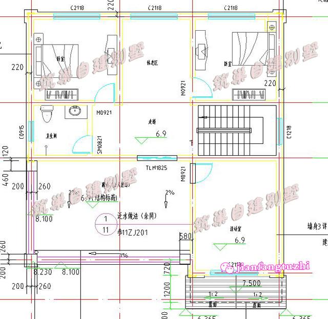 分享3款三層農(nóng)村自建別墅設(shè)計(jì)圖紙，外觀造型簡約，造價(jià)經(jīng)濟(jì)，施工簡單