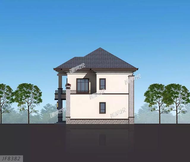 二層新中式花園泳池別墅設(shè)計(jì)圖，造型恢宏大氣，建房發(fā)愁的朋友進(jìn)來(lái)看。