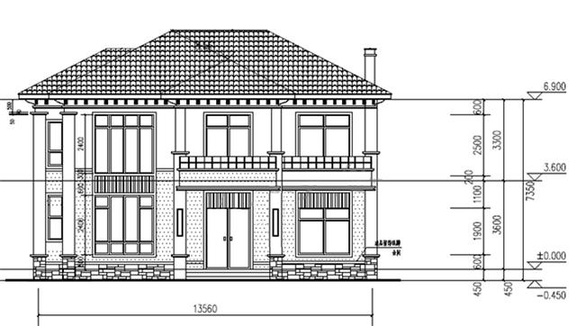 二層華麗別墅設計圖，外觀大氣豪華，內(nèi)部空間布局合理，家里人口眾多的可以參考！