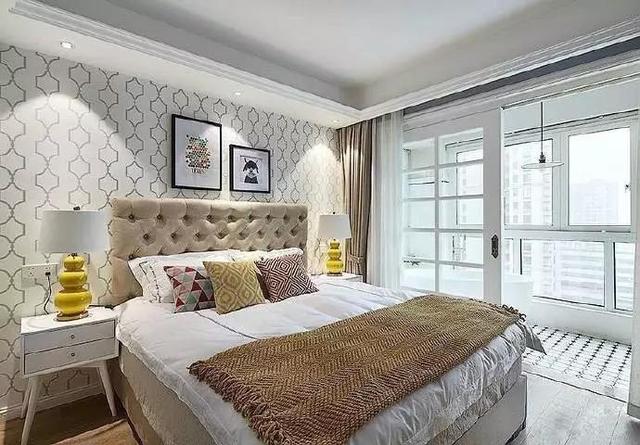 106平三居室簡(jiǎn)歐風(fēng)裝修，適合年輕小夫妻居住。