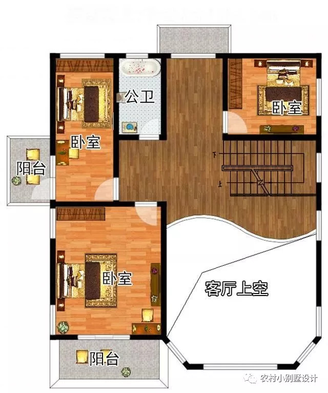 3款30萬預算農(nóng)村三層自建房設計圖，富有現(xiàn)代氣息
