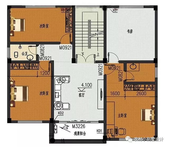 3款30萬預算農(nóng)村三層自建房設計圖，富有現(xiàn)代氣息
