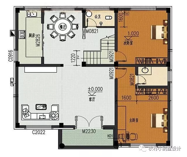 3款30萬預算農(nóng)村三層自建房設計圖，富有現(xiàn)代氣息