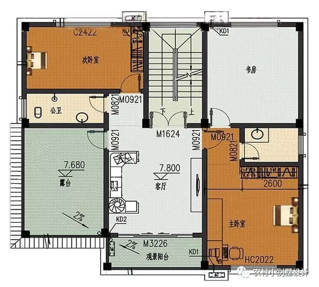 3款30萬預算農(nóng)村三層自建房設計圖，富有現(xiàn)代氣息