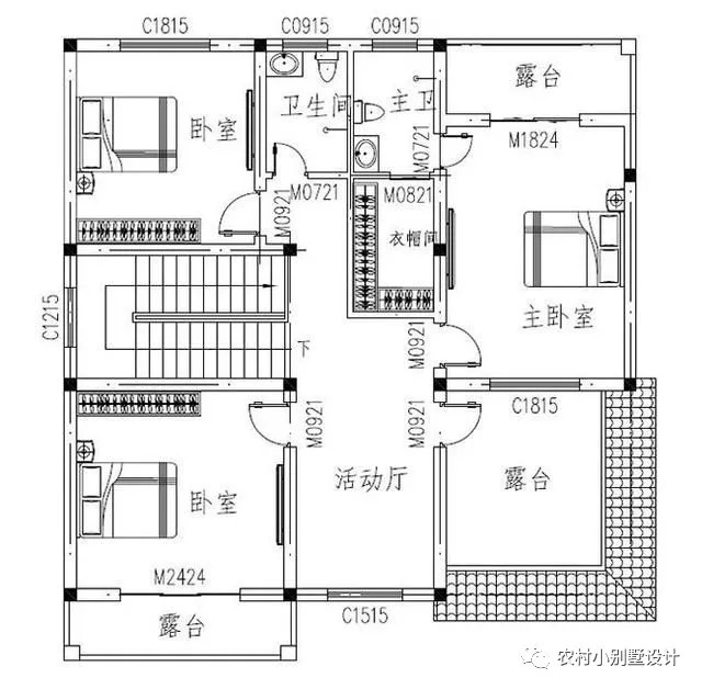 3款30萬預算農(nóng)村三層自建房設計圖，富有現(xiàn)代氣息