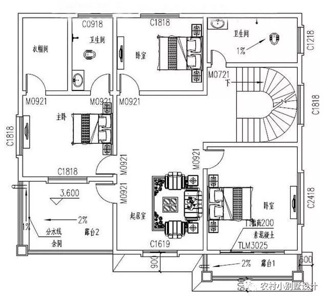 2套80后、90后喜歡的農(nóng)村二層自建房，外觀造型美觀