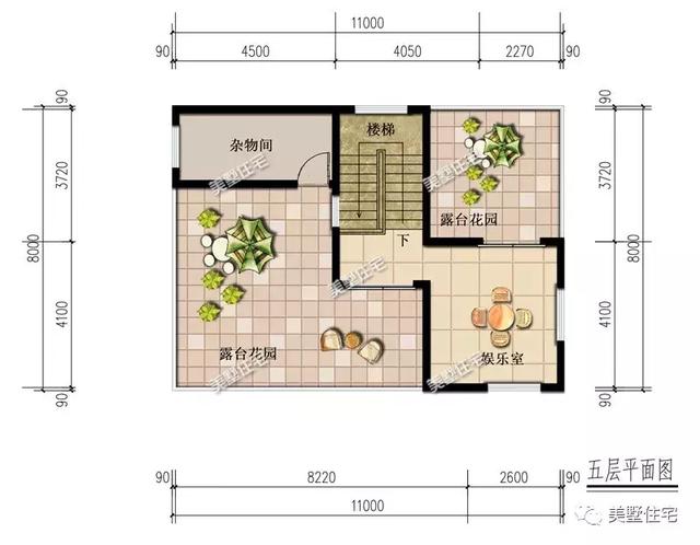 占地不到100平的農村別墅設計圖，適合宅基地小的家庭建造