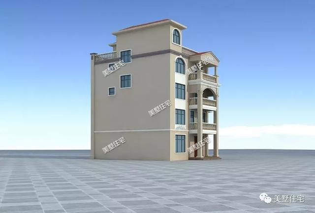 占地不到100平的農村別墅設計圖，適合宅基地小的家庭建造