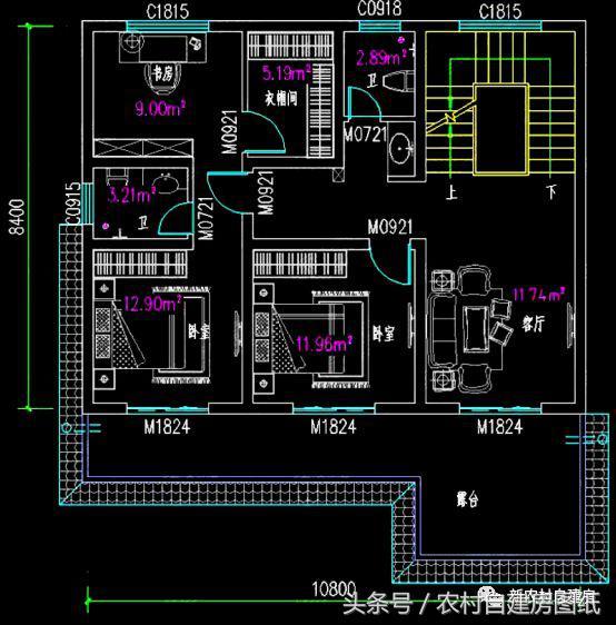 中式別墅設(shè)計(jì)圖，主體造價(jià)20萬(wàn)，不比那些造價(jià)幾十萬(wàn)的差