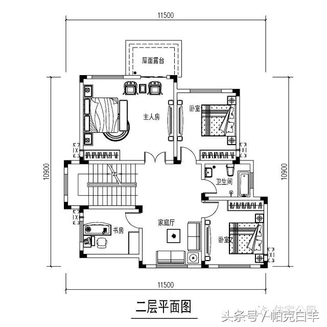 10套經(jīng)典帶車庫新農(nóng)村自建房設(shè)計圖分享，戶型方正實用