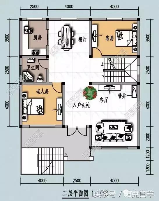 10套經(jīng)典帶車庫新農(nóng)村自建房設(shè)計圖分享，戶型方正實用