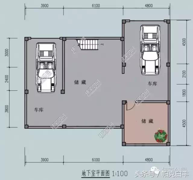 10套經(jīng)典帶車庫新農(nóng)村自建房設(shè)計圖分享，戶型方正實用