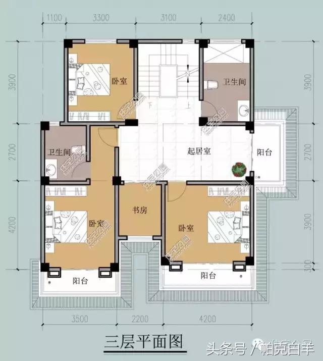 10套經(jīng)典帶車庫新農(nóng)村自建房設(shè)計圖分享，戶型方正實用