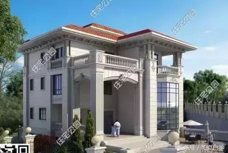 10套經(jīng)典帶車庫新農(nóng)村自建房設(shè)計圖分享，戶型方正實用