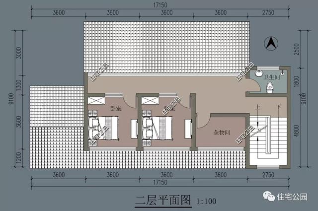 9×17米農(nóng)村中式自建房設(shè)計(jì)圖，這款設(shè)計(jì)不比歐式的差