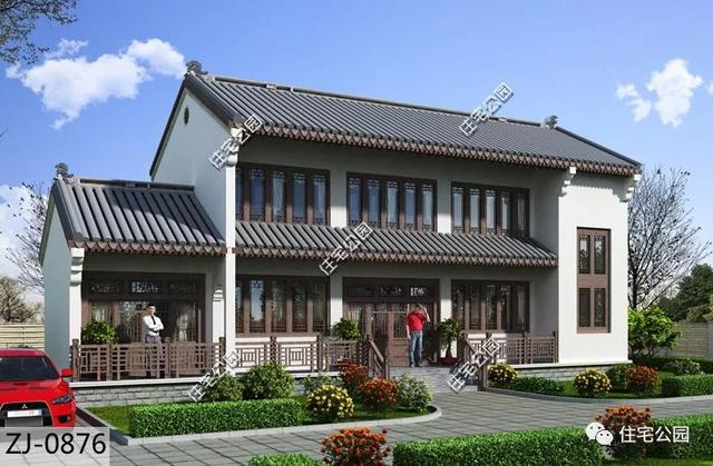 9×17米農(nóng)村中式自建房設(shè)計(jì)圖，這款設(shè)計(jì)不比歐式的差