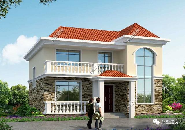 兩款性價比超高的二層農(nóng)村別墅設(shè)計圖，精致實用