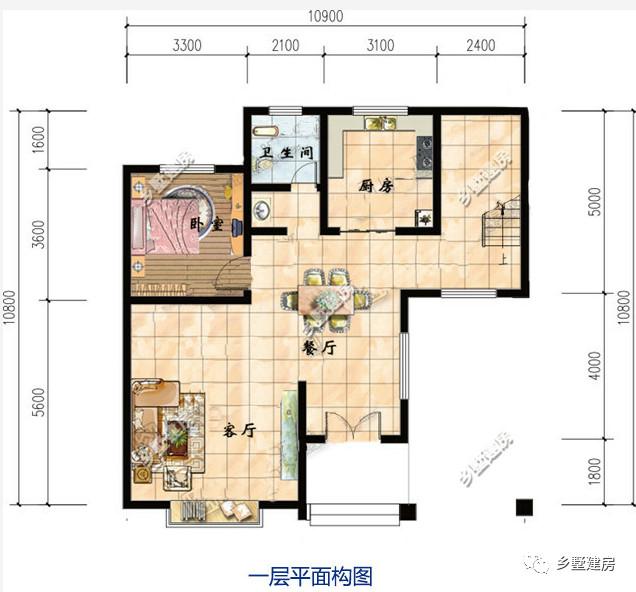 兩款性價比超高的二層農(nóng)村別墅設(shè)計圖，精致實用