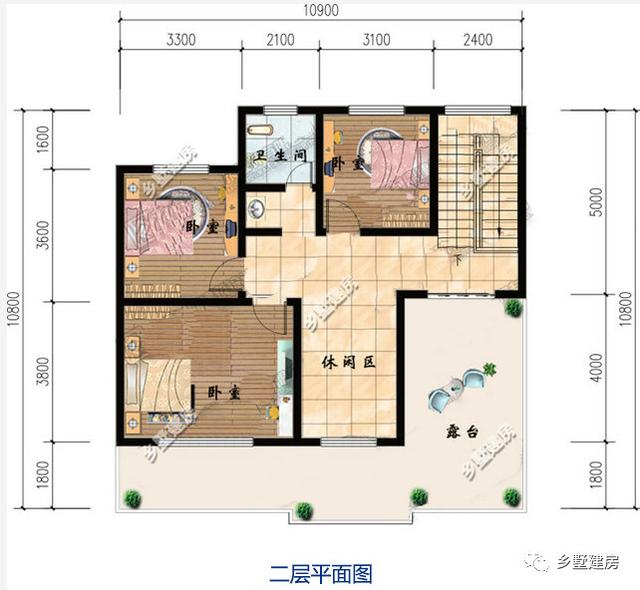 兩款性價比超高的二層農(nóng)村別墅設(shè)計圖，精致實用
