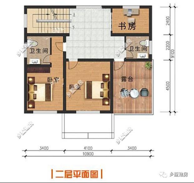 2款主體造價20萬左右的別墅設(shè)計圖參考