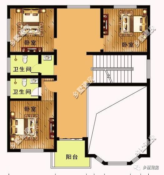 2款主體造價20萬左右的別墅設(shè)計圖參考