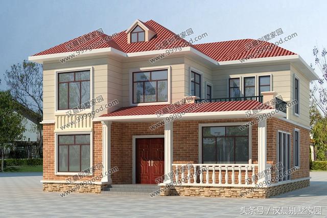 5種不同風格的別墅設計圖，看你中意哪一款